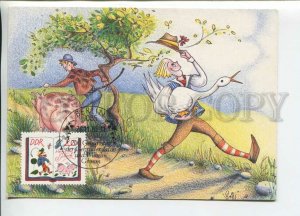 450007 EAST GERMANY GDR 1985 year maximum card Fairy tales by the Brothers Grimm