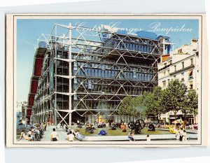 Postcard Centre Georges Pompidou, Paris, France