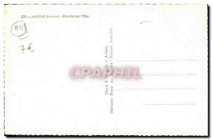 Modern Postcard Amiens Walking On I & # 39Eau