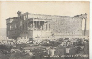 Greece Postcard - Erechtheion and Caryatide Porch - Athens - Ref TZ435