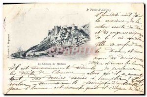 Old Postcard Chateau Miolans St Pierre d'Albigny