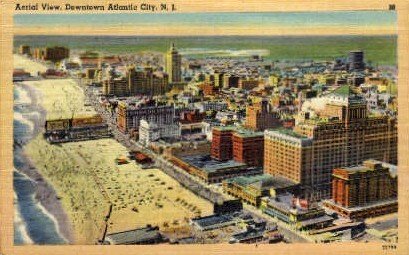 Downtown Atlantic City in Atlantic City, New Jersey