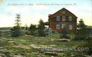 Summit House & Tower - Mt Greylock, Massachusetts MA