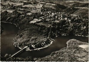 CPM Crozant Le Pont, vue aerienne FRANCE (1050285)