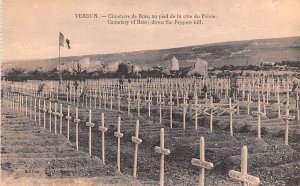 Cemetery of Bras, Down the Peppers Hill Verdun France Unused 