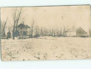 Old rppc BUILDING SCENE Architecture Postcard AB1154