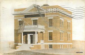 1910 SHERIDAN WYOMING US Weather Bureau Coffoen postcard 12476