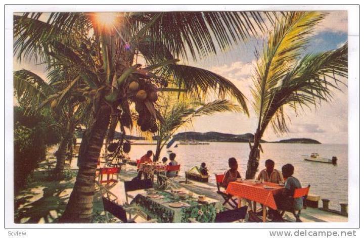 Catamaran Club Motel , Falmouth Harbour, Antigua , West Indies, 40-60s