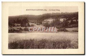 Old Postcard Hauteville Lompnes Le Grand Etang