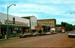 Michigan Iron River Genesee Street Downtown Shopping Area