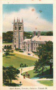 Vintage Postcard 1950 View of Hart House Toronto Ontario Canada CAN