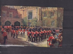 GREAT BRITAIN, LONDON, CHANGING GUARD AT St. JAMES, c1920 Tuck's Oilette ppc.