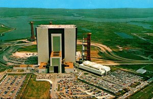 Florida NASA John F Kennedy Space Center Apollo/Saturn V At Vehicle Assembly ...