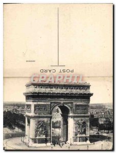 Old Postcard Remembrance for Salvage The Triumphal Arch, which houses the tom...