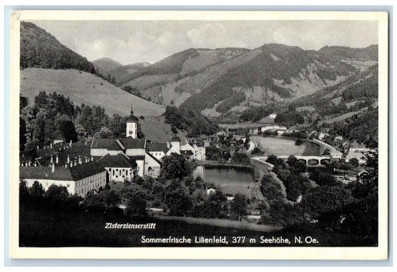 c1930's Summer Lilienfeld Cistercian Site Lower Austria Austria Postcard