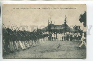 461311 Africa Independent State of Congo Leopoldville Exercises of local troops