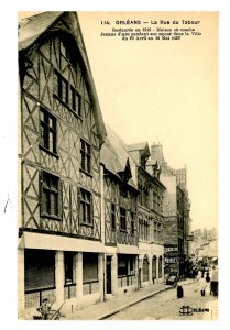 France - Orleans. Tabour Street, Restaurant ca 1910