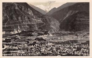 LE VAL D'ANNIVIERS SWITZERLAND SIERRE et VUE SUR~PHOTO POSTCARD 1910s