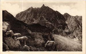 CPA LUCHON - Passage de la Picade - Vue sur le Pic de la Mine (582967)