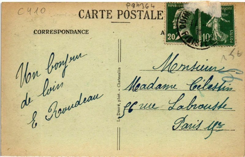 CPA Locronan - La Place (994364)