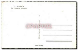 Morocco Djemila Old Postcard Roman theater
