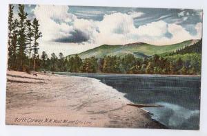 North Conway NH Echo Lake Moat Mt. UDB Postcard c 1910 