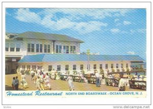 Exterior, Homestead Restaurant, North End Boardwalk, Ocean Grove, New Jersey,...