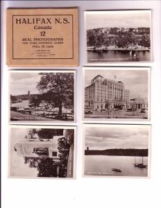 5 Real Photographs in Mailable Cardboard Sleeve, Halifax, Nova Scotia, T Eaton