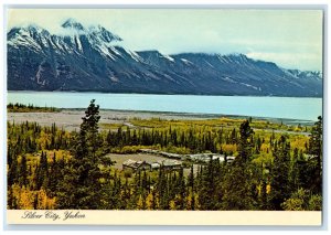 c1950's Glacier River Cabin Silver City Yukon Canada Unposted Vintage Postcard