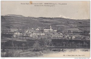 HAUTES ALPES, France, 1900-1910's; Romette, Vue Generale Au Fond Le Pic Chaillol