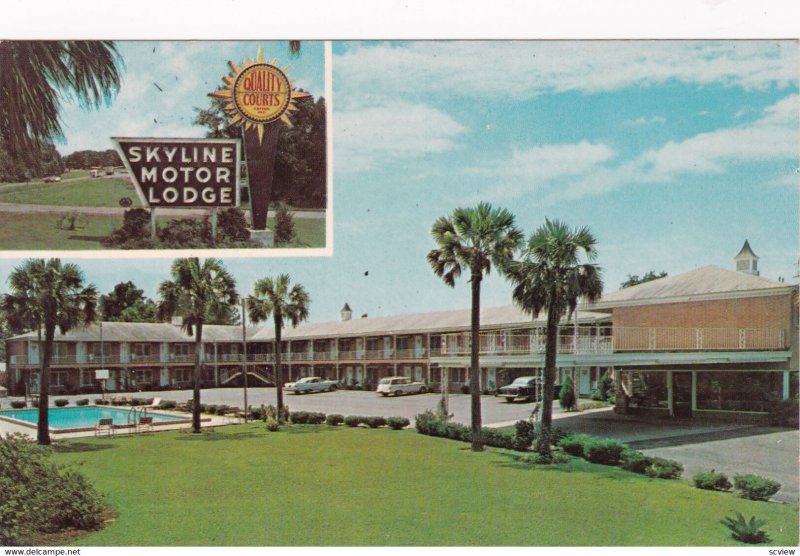 TALLAHASSEE , Florida , 50-60s ; Skyline Motor Lodge