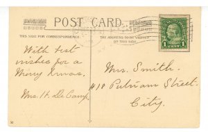 Greeting - Christmas (Winsch Back; crease)