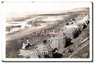 Old Postcard Villers sur Mer (Calvados) The Belle Plage