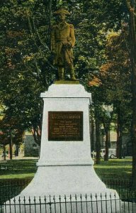 Postcard Early View of Statue of General Joseph Warren, Bunker Hill Hero. PA  Q5