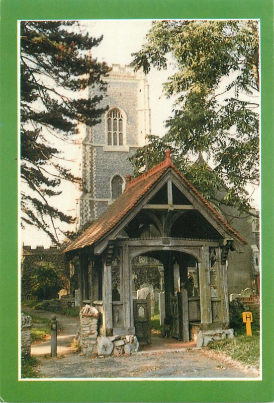 Postcard England Brightlingsea All Saints Church