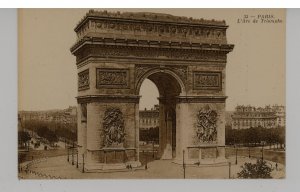 France - Paris. The Triumphal Arch