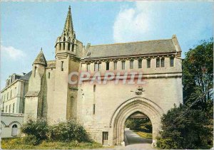 Postcard Modern Touraine Marmoutier LaCrosse Portal Built by Hugues Abbe Roch...