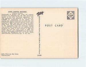 Q-01841 State Capitol Building, Phoenix, Arizona