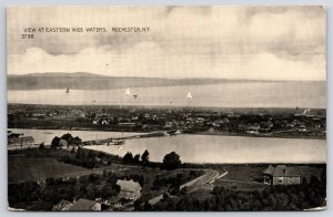 Eastern Wide Waters Scenic View Rochester New York Sailboat  & Villages Postcard