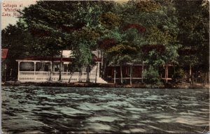 Postcard Cottages at Whitefish Lake, Michigan~135403