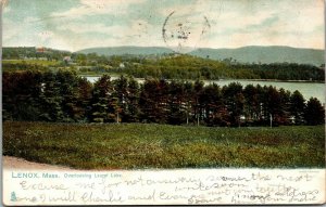 Vtg Lenox Massachusetts MA Overlooking Laurel Lake 1908 Raphael Tuck Postcard