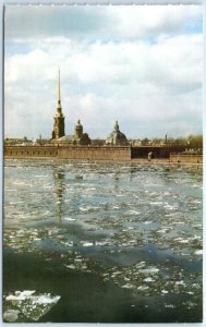 Postcard - View of S.S. Peter and Paul Fortress - St. Petersburg, Russia