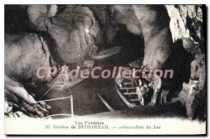 Postcard The Old Caves Betharram Pyrenees Debareadere Lake