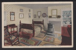 MA CONCORD Interior Buttrick Memorial Room, Concord Antiquarian Society ~ WB