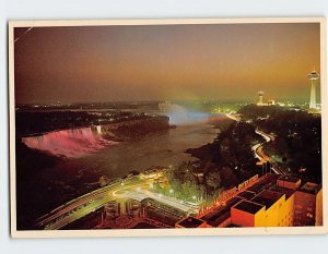 Postcard Niagara Falls at Night, Niagara Falls