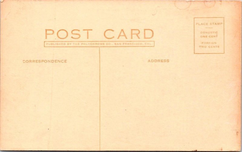 Sierra Madre CA California CHURCH OF ASCENSION LA County ca1910's Sepia Postcard