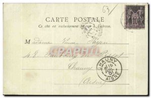 Old Postcard La Bourboule Great Buvette