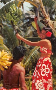 Lot244 tahiti girl types gathering fruit folklore costumes