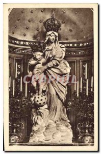 Old Postcard Our Lady of Victories miraculous Virgin
