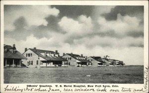 New Port Lyon Colo CO U.S. Naval Hospital c1910 Vintage Postcard